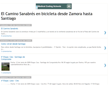 Tablet Screenshot of elcaminosanabres.blogspot.com