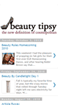 Mobile Screenshot of beautytipsy.blogspot.com