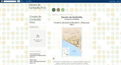 Desktop Screenshot of carmindecochinilla.blogspot.com