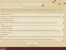 Tablet Screenshot of elwelkerguitars.blogspot.com