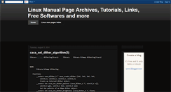 Desktop Screenshot of manpagez.blogspot.com