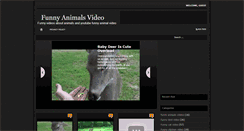 Desktop Screenshot of funny-animal-videos-youtube.blogspot.com