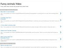 Tablet Screenshot of funny-animal-videos-youtube.blogspot.com