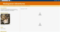 Desktop Screenshot of madagaskartur.blogspot.com