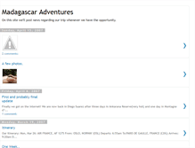 Tablet Screenshot of madagaskartur.blogspot.com