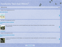 Tablet Screenshot of fsanjoseobrero.blogspot.com