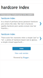 Mobile Screenshot of hardcore-index.blogspot.com
