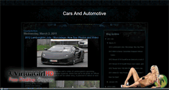 Desktop Screenshot of cars-and-auto.blogspot.com