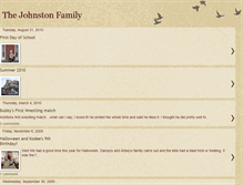 Tablet Screenshot of joshnjoeyjohnston.blogspot.com