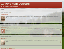 Tablet Screenshot of carinaskortochgott.blogspot.com
