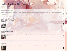 Tablet Screenshot of miriam-in-egypt.blogspot.com