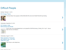 Tablet Screenshot of difficultpeople-brijesh.blogspot.com