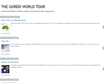 Tablet Screenshot of gordoworldtour.blogspot.com