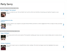 Tablet Screenshot of partysavvy.blogspot.com