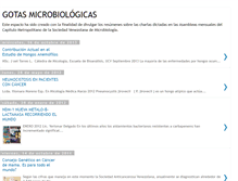 Tablet Screenshot of gotasmicrobiologicas.blogspot.com