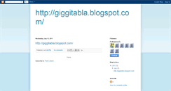 Desktop Screenshot of httpgiggitablablogspotcom-s.blogspot.com