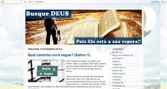 Desktop Screenshot of busquedeus.blogspot.com