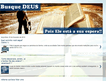 Tablet Screenshot of busquedeus.blogspot.com