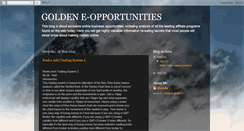 Desktop Screenshot of e-opportunities4u.blogspot.com