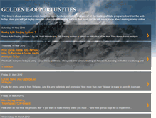 Tablet Screenshot of e-opportunities4u.blogspot.com