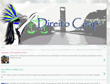 Tablet Screenshot of direitoceap.blogspot.com