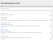 Tablet Screenshot of nic-trek.blogspot.com