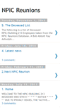Mobile Screenshot of npicreunions.blogspot.com