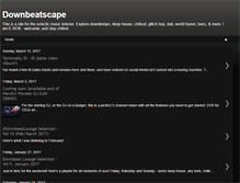 Tablet Screenshot of downbeatscape.blogspot.com