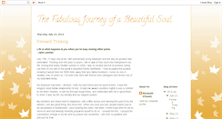 Desktop Screenshot of journeyofthebeautifulsoul.blogspot.com