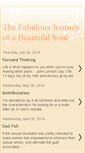 Mobile Screenshot of journeyofthebeautifulsoul.blogspot.com