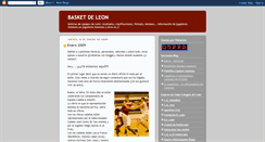 Desktop Screenshot of basketdeleon.blogspot.com