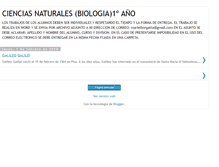 Tablet Screenshot of cienciasnaturales-biologia.blogspot.com