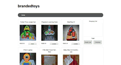 Desktop Screenshot of brandedtoys.blogspot.com
