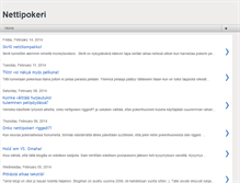 Tablet Screenshot of nettipokeri.blogspot.com