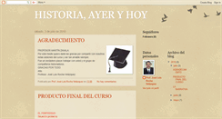 Desktop Screenshot of historiahoyysiempre.blogspot.com
