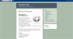 Desktop Screenshot of mysketchclass.blogspot.com