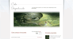 Desktop Screenshot of cielodesperdiciado.blogspot.com