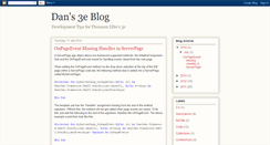 Desktop Screenshot of danlomas3e.blogspot.com