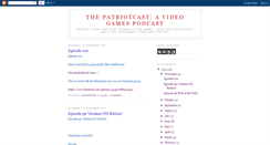 Desktop Screenshot of patriotcastpod.blogspot.com