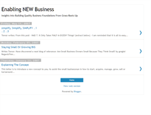 Tablet Screenshot of enablingnewbusiness.blogspot.com