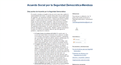 Desktop Screenshot of agendasocialdeseguridad.blogspot.com