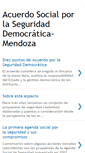 Mobile Screenshot of agendasocialdeseguridad.blogspot.com