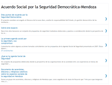 Tablet Screenshot of agendasocialdeseguridad.blogspot.com