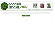 Tablet Screenshot of goodsintransitdirect.blogspot.com