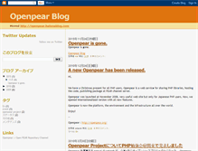 Tablet Screenshot of openpear.blogspot.com