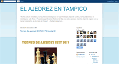 Desktop Screenshot of elajedrezentampico.blogspot.com