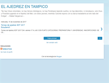 Tablet Screenshot of elajedrezentampico.blogspot.com