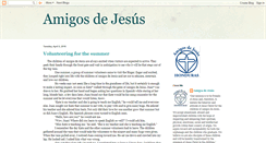 Desktop Screenshot of amigosdejesusblog.blogspot.com