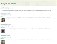 Tablet Screenshot of amigosdejesusblog.blogspot.com