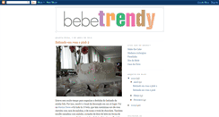 Desktop Screenshot of bebetrendy.blogspot.com